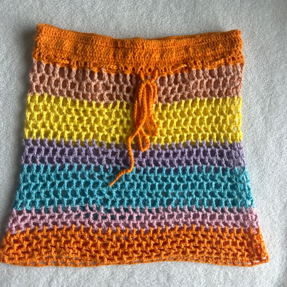 Crochet skirt
